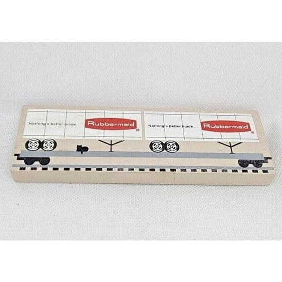 1995 The Cats Meow Faline 95 Nothing Is Better Made Rubbermade Truck Wood Block - Picture 9 of 10